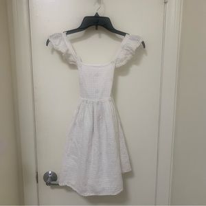 Cat & Jack White Eyelet Dress